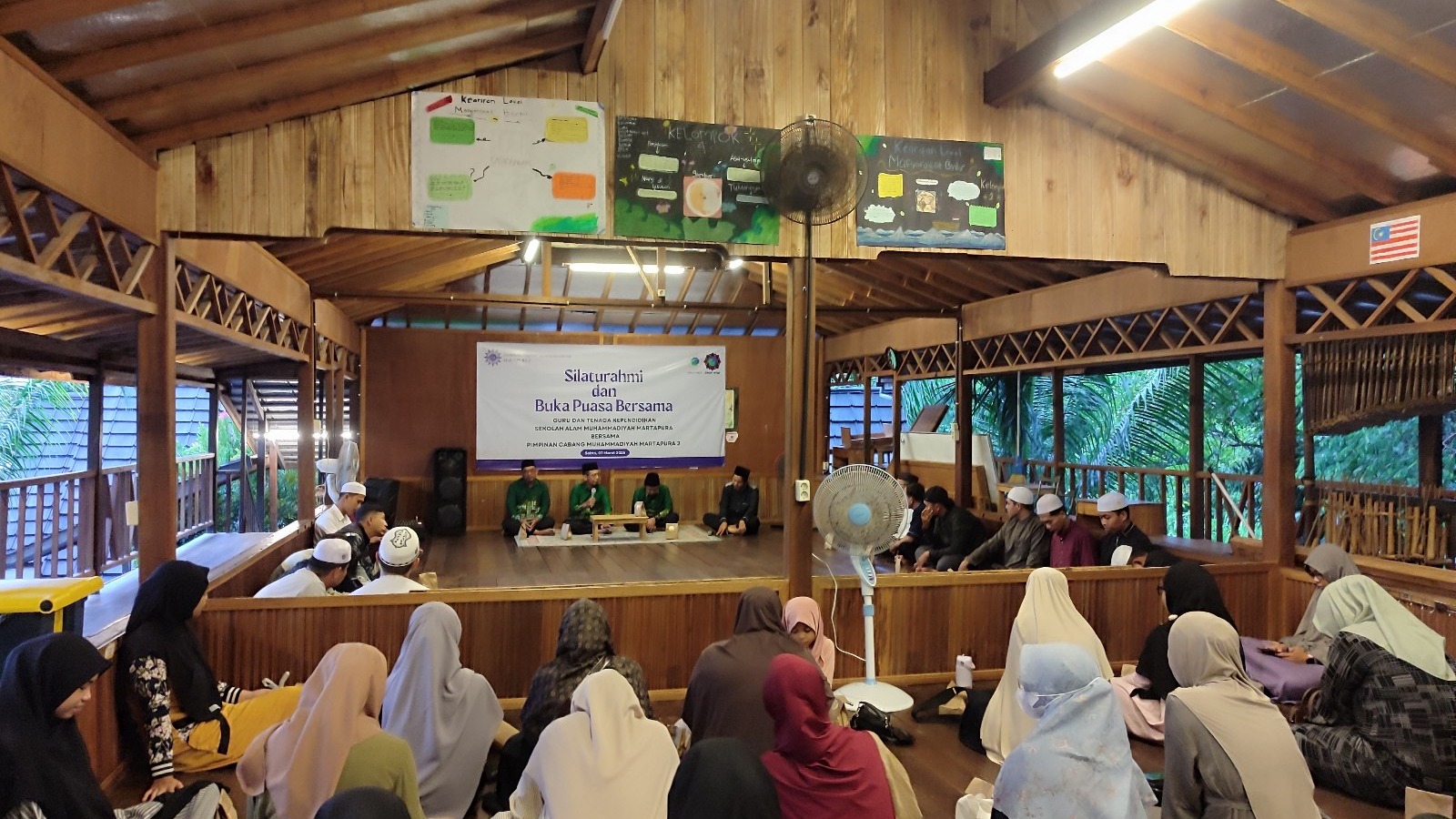 Sekolah Alam Muhammadiyah Martapura Gelar Silaturahmi dan Buka Puasa Bersama PCM Martapura 2